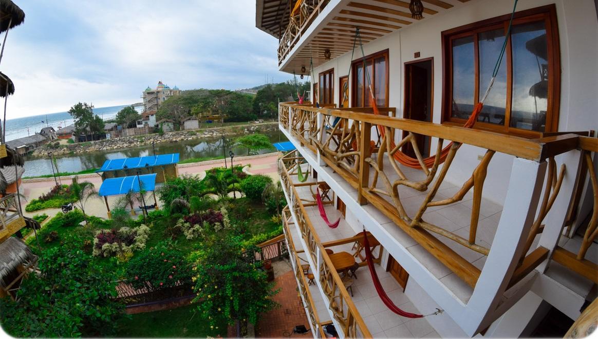 Hostal Pakaloro Montañita Dış mekan fotoğraf